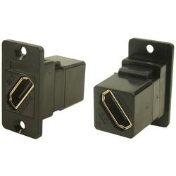 Cliff CP30688 HDMI adaptér zásuvka, vestavná černá 1 ks