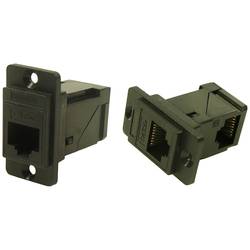 Cliff DUALSLIM CAT5E RJ45 CHSK CP30751 adaptér, vestavný černá 1 ks