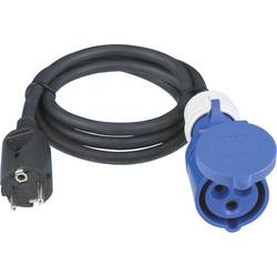 REV 0577750555 napájecí prodlužovací kabel 16 A černá 1.50 m H07RN-F 3G 1,5 mm²