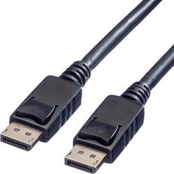 Value DisplayPort kabel Konektor DisplayPort, Konektor DisplayPort 1.00 m černá 11.99.5761 stíněný Kabel DisplayPort