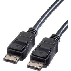 Value DisplayPort kabel Konektor DisplayPort, Konektor DisplayPort 7.50 m černá 11.99.5604 stíněný Kabel DisplayPort