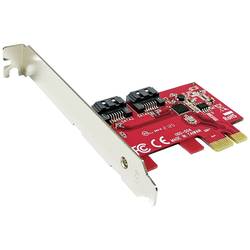 Roline 2 porty SATA řadič PCIe x1 Vhodný pro (SSD): SATA SSD vč. nízkoprofilového krycího plechu na prázdný slot