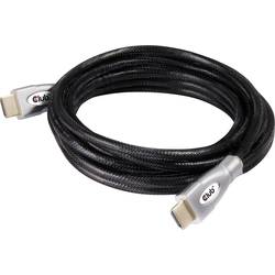 club3D HDMI kabel Zástrčka HDMI-A, Zástrčka HDMI-A 5.00 m černá CAC-2312 4K UHD, samozhášecí HDMI kabel