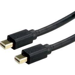 Roline DisplayPort kabel Mini DisplayPort konektory, Mini DisplayPort konektory 2.00 m černá 11.04.5818 stíněný Kabel DisplayPort
