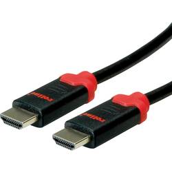 Roline HDMI kabel Zástrčka HDMI-A, Zástrčka HDMI-A 1.50 m černá 11.04.5941 10K UHD, 8K UHD, dvoužilový stíněný HDMI kabel