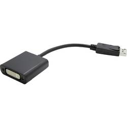 Value DisplayPort / DVI kabelový adaptér Konektor DisplayPort, DVI-D 24+1pol. zásuvka 0.15 m černá 12.99.3133 Kabel DisplayPort