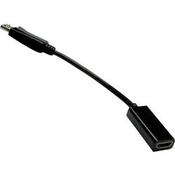Value DisplayPort / HDMI kabelový adaptér Konektor DisplayPort, Zásuvka HDMI-A 0.15 m černá 12.99.3144 Kabel DisplayPort