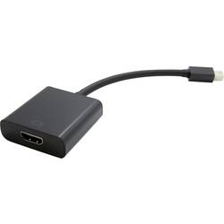 Value Mini-DisplayPort / HDMI kabelový adaptér Mini DisplayPort konektory, Zásuvka HDMI-A 0.15 m černá 12.99.3129 Kabel DisplayPort