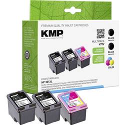 KMP Ink náhradní HP 301XL, CH563EE, CH564EE kompatibilní kombinované balení černá, azurová, purppurová, žlutá H77V 1719,4055