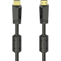 Hama HDMI kabel Zástrčka HDMI-A, Zástrčka HDMI-A 10.00 m černá 00205009 4K UHD HDMI kabel