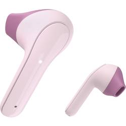 Hama špuntová sluchátka Bluetooth® růžová headset, dotykové ovládání