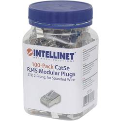 Intellinet Kabel, 790581, zástrčka RJ45, CAT 3, CAT 4, CAT 5, CAT 5e, piny:8P8C, 100 ks