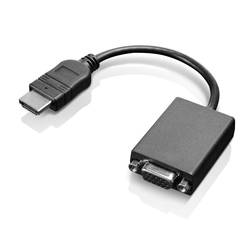 Lenovo 0B47069 HDMI / VGA adaptér [1x HDMI zástrčka - 1x VGA zásuvka] černá