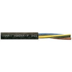 Faber Kabel 050027 jednožílový kabel - lanko H05RR-F 4 x 0.75 mm² černá metrové zboží