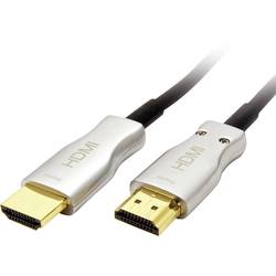 Value HDMI kabel Zástrčka HDMI-A, Zástrčka HDMI-A 50.00 m černá 14.99.3482 4K UHD, stíněný, Aktivní se zesílením signálu HDMI kabel