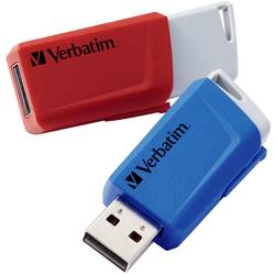Verbatim V Store N CLICK USB flash disk 32 GB červená, modrá 49308 USB 3.2 Gen 1 (USB 3.0)