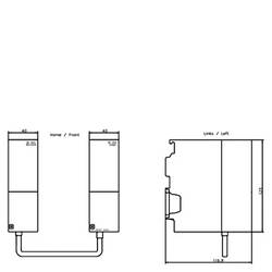 Siemens 6ES7365-0BA01-0AA0 6ES73650BA010AA0 zapínací modul pro PLC