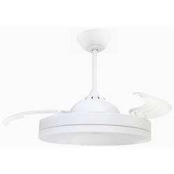 Sygonix stropní ventilátor, 36 W, (Ø x v) 480 mm x 400 mm, bílá, 2472505