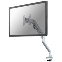 Neomounts FPMA-D750SILVER2 1násobné držák na stůl pro monitor 25,4 cm (10) - 81,3 cm (32) stříbrná naklápěcí + nakláněcí, nastavitelná výška, otočný