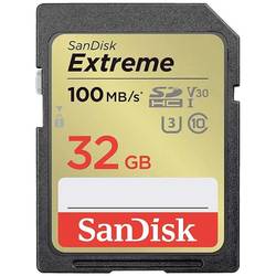 SanDisk Extreme PLUS paměťová karta SDXC 32 GB UHS-I nárazuvzdorné, vodotěsné