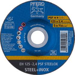 PFERD PSF STEELOX 61720326 řezný kotouč lomený 125 mm 25 ks nerezová ocel, ocel