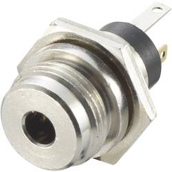 TRU COMPONENTS 718951 jack konektor 3.5 mm zásuvka, vestavná vertikální Pólů: 3 stereo stříbrná 1 ks