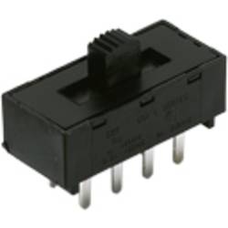 C & K Switches posuvný přepínač 20 V 2x zap/zap 1 ks Bulk