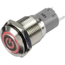 TRU COMPONENTS LAS2GQF-11ZET/R/12V/S/P, 1303024 tlačítkový spínač, 16 mm, 48 V/DC, 2 A, 1 ks