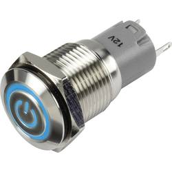 TRU COMPONENTS LAS2GQF-11ET/B/12V/S/P, 1303022 tlačítko, 16 mm, 48 V/DC, 2 A, 1 ks