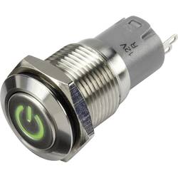 TRU COMPONENTS LAS2GQF-11DT/G/12V/S/P, 1303013 tlačítko, 16 mm, 48 V/DC, 2 A, 1 ks