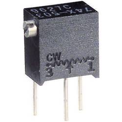 Vishay T63XB101KT20 T63XB101KT20 víceotáčkový trimr 12cestný lineární 0.25 W 100 Ω 4320 ° 1 ks