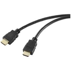 SpeaKa Professional HDMI kabel Zástrčka HDMI-A, Zástrčka HDMI-A 1.50 m černá SP-10481288 8K UHD, PVC plášť HDMI kabel