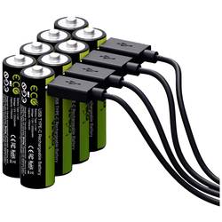 Verico LoopEnergy USB-C USB-C® akumulátor, Li-Ion akumulátor, 1700 mAh, 1.5 V, 8 ks