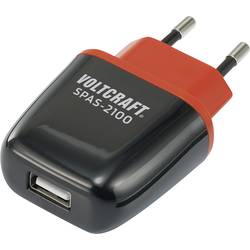 VOLTCRAFT SPAS-2100 USB nabíječka 10.5 W do zásuvky (230 V) Výstupní proud (max.) 2100 mA USB Počet výstupů: 1 x auto-detect