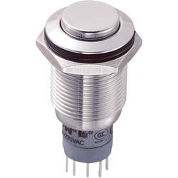 TRU COMPONENTS LAS2GQH-11/S/P, 701780 tlačítko antivandal, 16 mm, 250 V/AC, 3 A, 1 ks