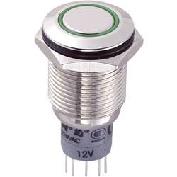 TRU COMPONENTS LAS2GQF-22E/G/12V/N/P, 701792 tlačítko antivandal, 16 mm, 250 V/AC, 3 A, 1 ks