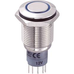 TRU COMPONENTS LAS2GQF-11E/B/12V/N/P, 701857 tlačítko antivandal, 16 mm, 250 V/AC, 3 A, 1 ks