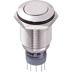 TRU COMPONENTS LAS2GQF-22/N/P, 701931 tlačítko antivandal, 16 mm, 250 V/AC, 3 A, 1 ks