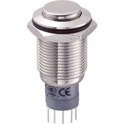 TRU COMPONENTS LAS2GQH-11Z/N/P, 701981 tlačítkový spínač antivandal, 16 mm, 250 V/AC, 3 A, 1 ks