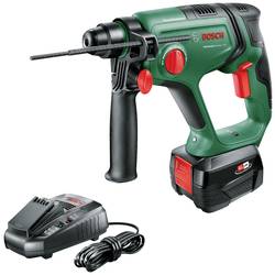 Bosch Home and Garden Universal Hammer -aku vrtací kladivo 18 V 4.0 Ah Li-Ion akumulátor, vč. nabíječky, kufřík