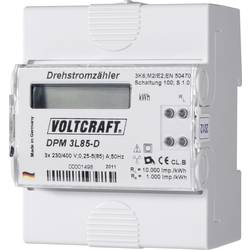 VOLTCRAFT DPM 3L85-D digitální třífázový elektroměr, 85 A, úředně schválený: Ne, 1 ks