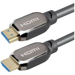 Roline HDMI kabel Zástrčka HDMI-A, Zástrčka HDMI-A 3.00 m černá 11.04.6012 8K UHD, dvoužilový stíněný HDMI kabel