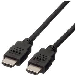 Roline green HDMI kabel Zástrčka HDMI-A, Zástrčka HDMI-A 3.00 m černá 11.44.5733 bez halogenů, krytí TPE HDMI kabel