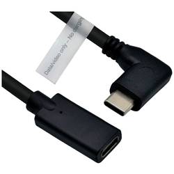 Roline Kabel DisplayPort USB 3.2 Gen1 (USB 3.0 / USB 3.1 Gen1) USB-C ® zástrčka, USB-C ® zásuvka 2.00 m černá 11.04.5496