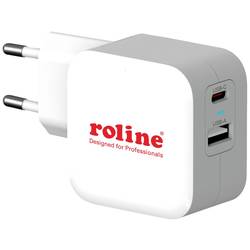 Roline USB nabíječka 38 W vnitřní USB A, USB-C® Počet výstupů: 2 x