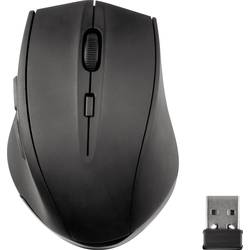 SpeedLink CALADO Silent Mouse optická ergonomická myš, bezdrátový, 5 tlačítko, 1600 dpi, černá