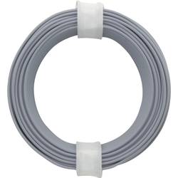 Donau Elektronik 118-9 lanko/ licna 1 x 0.14 mm², šedá, 10 m