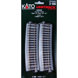 H0 Kato Unitrack 2-290 zahnutá kolej 2 ks