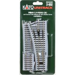 H0 Kato Unitrack 2-852 výhybka, levá 215 mm 1 ks