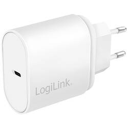 LogiLink Ladegerät USB nabíječka 20 W vnitřní, do zásuvky (230 V) Výstupní proud (max.) 3000 mA USB-C® zásuvka (nabíjení) Počet výstupů: 1 x